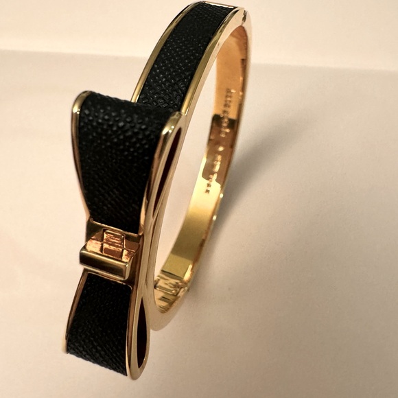 Kate Spade New York Leather Bow Bangle - Picture 1 of 3